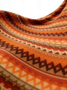 Zyxie Vestido vintage de mujer con cuello en V, rayas, tirantes y espalda descubierta con abertura - Multicolor - Ver 5