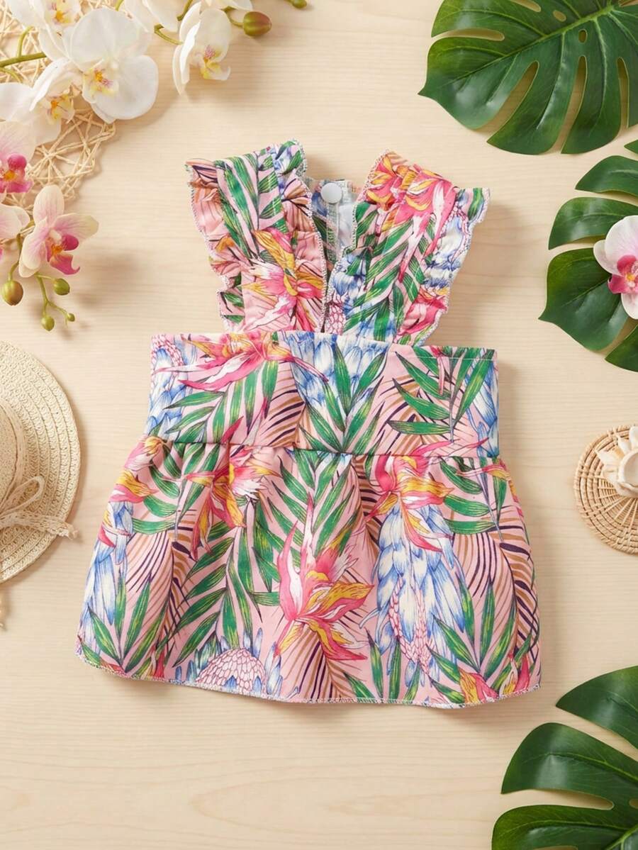 PETSIN 1 Stück süßer Prinzessin-Stil Haustier-Rock mit welligem Saum, rosa Farbe, perfekt für den Sommerurlaub - Verschiedenfarbig - Übersicht 1