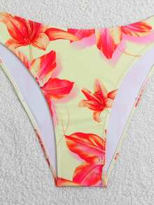 Swim Mod Bộ bikini 2 mảnh in hoa dành cho nữ cỡ lớn, mẫu mới mùa xuân hè 2026. - Nhiều màu - Xem 4