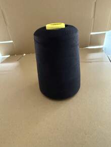 Sợi chỉ dệt màu đen 100% polyester dùng để làm tóc giả, may tóc nối, 1 cuộn (1 cái, màu đen) Có 4 độ dài khác nhau - màu đen - Xem 7
