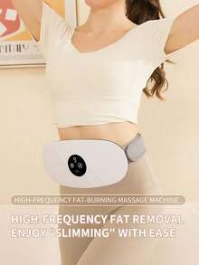 Teckwe 1 Máy massage rung toàn thân 6 chế độ 9 cấp độ, tần số cao, massage sâu, đốt mỡ, định hình cơ thể, sạc lại được, cầm tay, thư giãn cơ bắp, thích hợp cho nữ sử dụng tại nhà, phòng tập thể dục, văn phòng và hàng ngày. Dung lượng pin: 800mAh (Không bao gồm cáp dữ liệu) - trắng - Xem 1