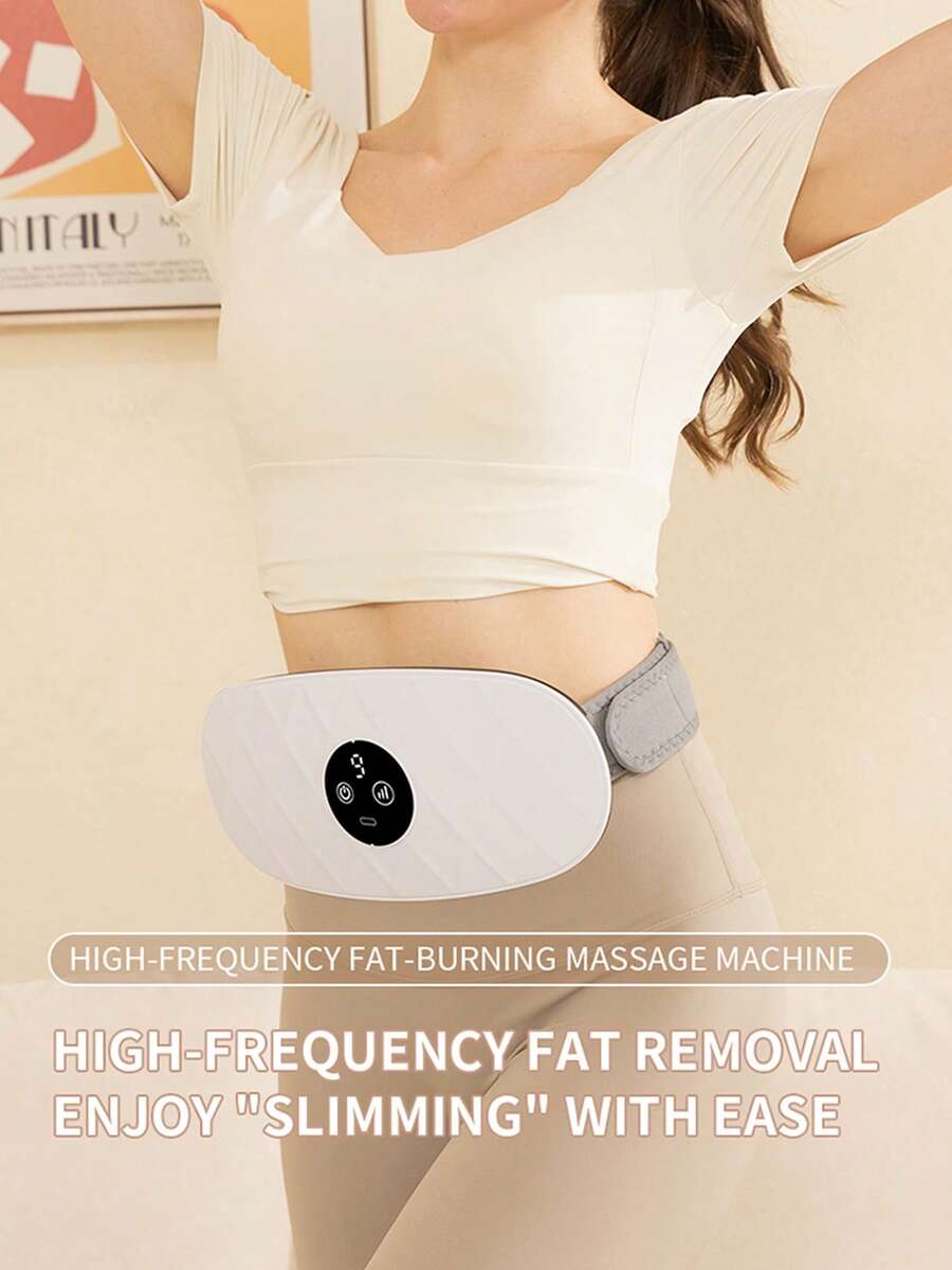 Teckwe 1 Máy massage rung toàn thân 6 chế độ 9 cấp độ, tần số cao, massage sâu, đốt mỡ, định hình cơ thể, sạc lại được, cầm tay, thư giãn cơ bắp, thích hợp cho nữ sử dụng tại nhà, phòng tập thể dục, văn phòng và hàng ngày. Dung lượng pin: 800mAh (Không bao gồm cáp dữ liệu) - trắng - Xem 1