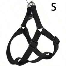 1PC Nylon Adjustable Pet Triangle Chest Strap Harness, Suitable For Indoor And Outdoor Use - Black - View 9