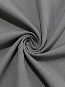 VIVINTIMO Quần dài nam dáng rộng, màu trơn, kiểu dáng thường ngày. - Xám - Xem 5