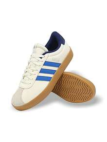 Adidas Court 3.0运动鞋，吸汗透气，轻便缓震，易于清洗，多功能运动户外日常男鞋，白色 JR8634 - 白色 - 查看 5