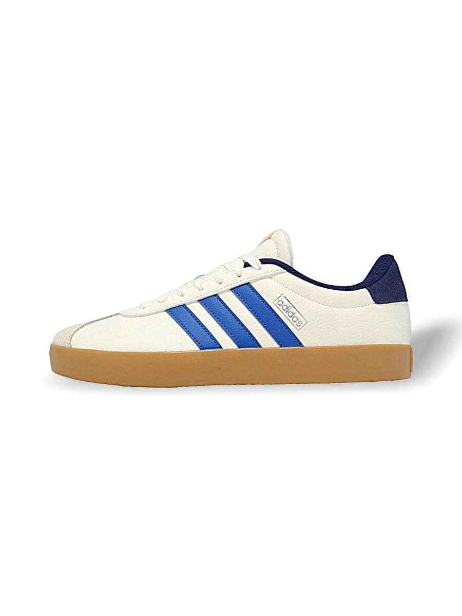 Adidas Court 3.0运动鞋,吸汗透气,轻便缓震,易于清洗,多功能运动户外日常男鞋,白色 JR8634 - 白色 - 查看 1