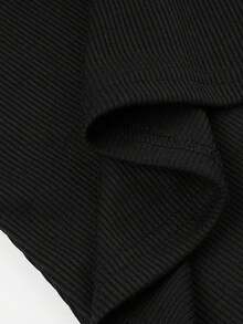 INAWLY 女士休闲十字印花纽扣 Polo 领短袖 T 恤，夏季图案 T 恤女式上衣 - 黑色 - 查看 6