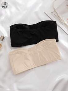 2pcs/Set Colorful Women's Front Closure Padded Bra Underwear Set - Multicolor - View 4