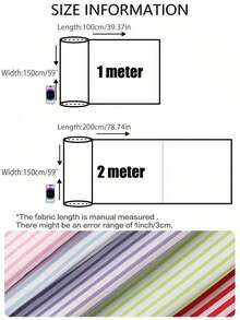 Colorful Striped Shirt Fabric - Multicolor Printed DIY Sewing Material For Fashion Shirts, Dressmaking & Craft Projects - Multicolor - View 3