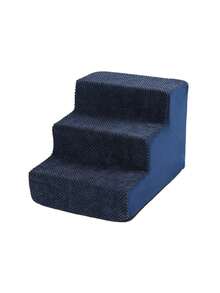 1pc Dog Bed Step Small Dog Senior Dog Ramp Bedside Sofa Pet Right Angle Climbing Ladder Dog Stairs - Multicolor - View 7