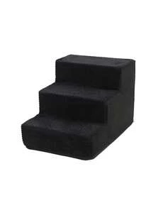 1pc Dog Bed Step Small Dog Senior Dog Ramp Bedside Sofa Pet Right Angle Climbing Ladder Dog Stairs - Multicolor - View 5