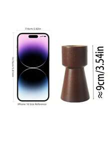 Zazumi 1pc Vintage Copper-Color Candle Holder, European Style Decorative Candle Stand For Bedroom, Living Room, Hotel, Wedding, Church, Cafe, Holiday Gift,Cozy Home, Rama Table Decor, Mother's Day Gift, Party Use, Family Dining, High-End Restaurants Supplies, Housewarming Gift - multicolor - View 11