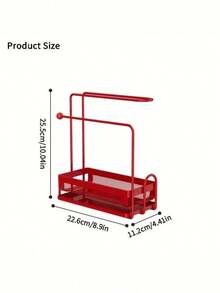 Cirelle 1 Pc Retro Kitchen Sink Storage Rack, Narrow Metal Drain Rack, Used For Sponges And Towels, Space Saving Storage Rack Under The Faucet, Fun Home Decoration, Perfect For Christmas, Halloween, Easter, Valentine's Day, Birthday Gifts, Unique Gifts, The Best Ideal Choice For Gift Giving - 25.5*22.6*11.2cm - View 14
