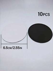 10 PCS Heat Transfer Magnetic Sheet For Customizable Fridge Magnets DIY Craft Material Office Home Decoration Party Favor Personalized Gift Idea Viral - Multicolor - View 10