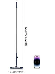 All-In-One Window Cleaning Tool: Adjustable Multi-Functional Squeegee With Crevice Brush & High Reach Scraper For Home, Outdoor, Car, Shower Glass & Gas Stations - Multicolor - View 8