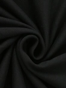 SHEIN CURVE+ Camicia formale a maniche lunghe con rifiniture a volant, bottoni e blocchi di colore a contrasto, adatta per il lavoro, di alta qualità, in stile francese, per donne di taglia comoda - Multicolore - Visualizzare 3