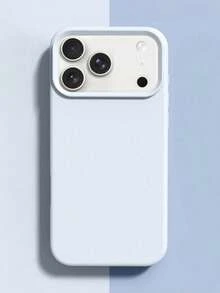Capa de Celular de Pulseira de Silicone, Adequada para 17 Pro Max/17/16/15/14/13/12/11 Pro Max Plus. Capa Protetora Absorvente de Choque. - Pico Azul Distante - Visão 3