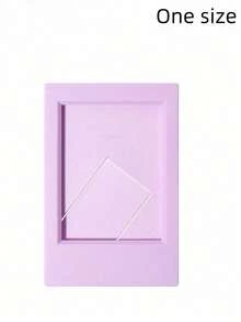 SHEIN X Milania 1pc Suitable For Mini Classic Vertical Photo Frame, Simple 3-Inch Mini Colorful Creative Photo Frame Stand, Desk Decor, For Storing And Displaying Commemorative Photos, Collectible Cards And Fan Memories - Multicolor - View 16