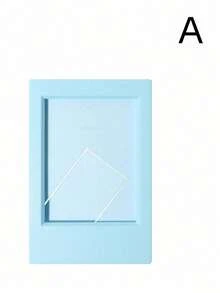 SHEIN X Milania 1pc Suitable For Mini Classic Vertical Photo Frame, Simple 3-Inch Mini Colorful Creative Photo Frame Stand, Desk Decor, For Storing And Displaying Commemorative Photos, Collectible Cards And Fan Memories - Multicolor - View 24