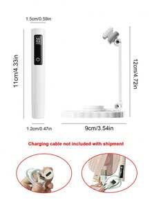 Teckwe 1 قطعة مصباح أظافر UV LED صغير محمول مع حامل دوار 360 درجة يمين ويسار للاستخدام المنزلي والصالون والسفر أداة مانيكير مدمج بطارية 200mAh بدون كابل شحن هدية عالية الجودة مثالية - متعدد الألوان - مشاهدة 6