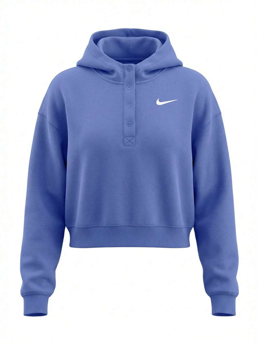 Sportswear Phoenix Women's Hoodie Light Medium Blue - Dusty Blue - View 1