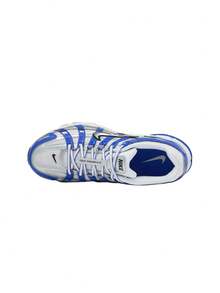 Nike P-6000 Women's Casual Shoes Blue CD6404 - RACER BLUE/METALLIC SILVER - View 4