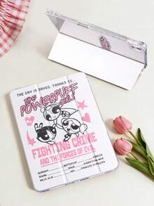 THE POWERPUFF GIRLS X SHEIN 这款透明亚克力三折双面印花粉色字母图案飞翔少女保护套，兼容iPad Mini 6/ Mini 7/Air/Air 2/9.7/10.5/10.2/Air 4/Air 5/10.9/Pro 11/10/2024 Air 11 (M2)/Pro 11 (M4) 2024/Air 11英寸 (M3) 2025/ (A16) 11英寸第十一代 2025款。高透明度保护套，产品不含触控笔。部分型号在框架内设有内置触控笔插槽。 - 彩色 - 查看 4