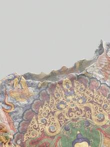 ROMWE Avant 性感透视敦煌女神壁画灵感短袖T恤（女款） - 彩色 - 查看 3