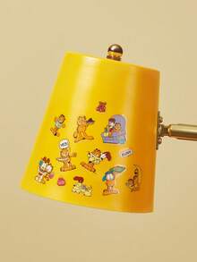 GARFIELD | SHEIN 1 Cute Cartoon Sticker, Decorative Sticker, Decal, Suitable For Mobile Phone Case, Laptop Art, DIY Handmade Photo Album, Bullet Note, Plan Scrapbook. - multicolor - View 3