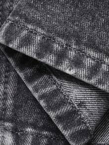 DAZY Men's Spring Loose Fit Wide Leg Casual Jeans With Pockets, Versatile - Grey - View 7