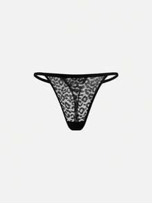 5pcs Women's Sexy Lace G-String, Comfortable And Breathable Low-Waist Underwear Set, Low Rise - Multicolor - View 4
