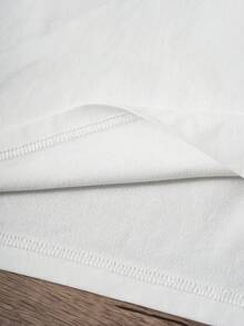 Manfinity Joysei Men's Round Neck Letter & Palm Tree Print Short Sleeve T-Shirt And Shorts Casual Daily Outfit - Multicolor - View 5