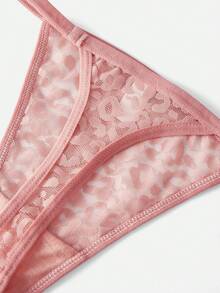 5pcs Women's Sexy Lace G-String, Comfortable And Breathable Low-Waist Underwear Set, Low Rise - Multicolor - View 15