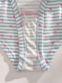 7条装女士印花舒适比基尼内裤 - 彩色 - 查看 6