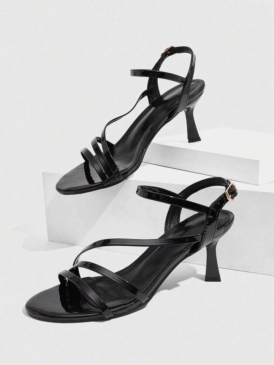 CUCCOO SZL Womenheeledsandals - Black - View 1