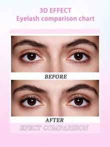5Pairs ENCHUW Faux Mink Eyelashes Transparent Band Fluffy Natural Lightweight Short Invisible 3D False Eyelashes Set For Women Daily Party Wear - Black - View 4