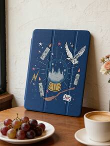 HARRY POTTER X SHEIN 透明亚克力三折双面印刷魔幻水晶球图案彩绘保护套，兼容 iPad Mini 6/ Mini 7/10.5/10.2/Air 4/Air 5/10.9/Pro 11/10/2024 Air 11 (M2)/Pro 11 (M4) 2024/Air 11 英寸 (M3) 2025/iPad (A16) 11 英寸第 11 代 2025 款。高透明度保护套，产品不含触控笔。部分型号在框架内设有内置触控笔插槽。 - 彩色 - 查看 8