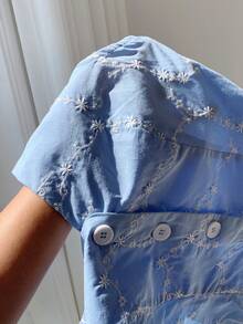 Comfortcana 女士夏季亚麻系带露背薄款西装外套，秋冬季款 - 紫色 - 查看 8