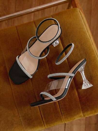 Spring/Summer Fashionable And Comfortable Ladies' High Heel Sandals For Banquets And Parties Valentines