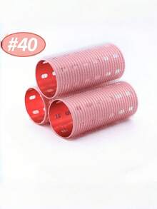 Bộ 3 máy uốn tóc tự động bằng nhiệt, lõi nhôm và khóa dán tự dính, máy uốn tóc gốm sứ nhanh nóng, thích hợp cho tóc dài, màu đỏ hồng 90mm, không cần làm nóng để tạo lọn sóng, vật dụng cần thiết cho du lịch, tạo kiểu tóc, chăm sóc tóc, máy uốn tóc, thanh uốn tóc, dụng cụ uốn tóc, thanh uốn tóc, đầu khuếch tán uốn tóc, tóc, du lịch, sản phẩm chăm sóc tóc, dụng cụ chăm sóc tóc, phụ kiện tóc, thợ làm tóc, phụ kiện làm tóc, salon tóc, thiết bị chăm sóc tóc - Màu Hoa hồng đỏ - Xem 4