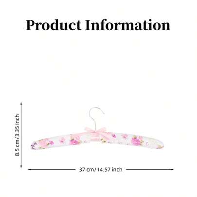 Muroi Mono Móc treo áo sơ mi, váy, áo khoác, quần áo bằng mút xốp, giá treo quần áo bằng mút xốp, móc treo quần áo chống trượt lõi gỗ mộc mạc, móc treo vải hoa nhỏ, móc treo quần áo mềm mại không đường may, giá đỡ quần áo, bề mặt siêu mịn, móc treo kiểu lồng ấp, chất liệu lõi gỗ bọc mút xốp, gỗ chắc chắn với móc nối cong, móc treo quần chống trượt, sản phẩm trang trí nhà cửa và cửa hàng quần áo trang nhã, thích hợp cho móc treo nhẹ trong cửa hàng quần áo, phòng tắm và ban công, vật dụng trang trí nhà cửa thiết yếu.