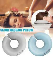 1Pc Memory Foam Facial Pillow, Beauty Face Cushion For Massage Bed & Home Skincare, Salon Spa Face Rest Support - Multicolor - View 5