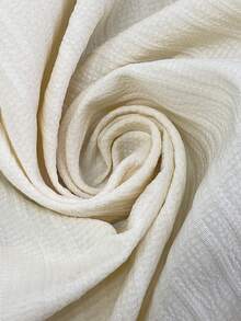 GlowEve Đầm ngắn xòe ôm dáng, tay ngắn, màu mơ thanh lịch dành cho nữ, thêu họa tiết vỏ sò lượn sóng, thắt nơ, thích hợp cho mùa xuân/hè. - Màu be - Xem 3