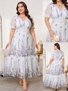 Reflora Đầm cỡ lớn thanh lịch in hoa cổ chữ V thắt eo, đầm dạ hội mùa hè sang trọng cho đám cưới, quần áo mùa hè, trang phục mùa hè, trang phục mùa xuân, trang phục mùa xuân, đầm mùa hè, đầm mùa xuân, đầm lễ hội, đầm thanh lịch, đầm dự tiệc thanh lịch, trang phục dự tiệc, đầm dự đám cưới, đầm dự tiệc cưới, đám cưới & sự kiện, đầm phù dâu, đầm tốt nghiệp, trang phục tốt nghiệp cho mẹ, trang phục đi chơi, đầm dạ hội, đầm sinh nhật, trang phục sinh nhật cho phụ nữ, trang phục ngày lễ cho phụ nữ, trang phục nghỉ mát cho phụ nữ, trang phục ngày lễ, đầm dạ hội, áo Jalabiya sang trọng cho nữ, áo Abaya sang trọng cho nữ, đầm cỡ lớn, đầm thanh lịch cỡ lớn, đầm thanh lịch cho dáng người đầy đặn, đầm in hoa cỡ lớn, đầm dự tiệc trà cỡ lớn, đầm dự tiệc cho phụ nữ, trang phục thanh lịch cho phụ nữ, đầm nữ, trang phục trang trọng. - Nhiều màu - Xem 9