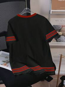 HARRY POTTER X SHEIN T-shirt med kort ärm och lejontryck för pojkar, - Vitt - Visa 2