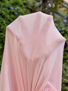 Lyckli Elegant Solid Color Maternity Sleeveless Dress For Summer - Pink - View 6