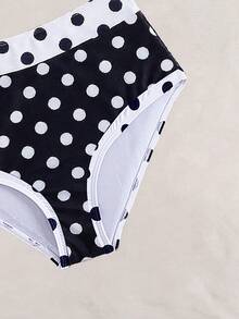 Swim Lushoire Bộ 2 món bikini hở vai, nhiều màu sắc, kiểu dáng casual, thích hợp cho nữ, thích hợp đi dự tiệc hoặc đi biển. - Nhiều màu - Xem 5