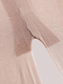 Veilyse 1双女士亮面连裤袜，超亮泽紧身裤，70D棕色舞蹈爵士紧身裤 - 彩色 - 查看 5