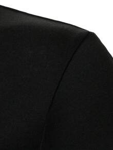 Calvornis 男士鹰形刺绣纽扣条纹短袖Polo衫 - 彩色 - 查看 5