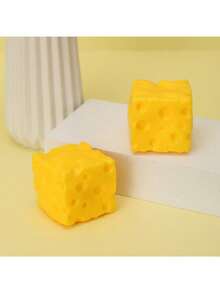 1块挤压奶酪 - 超大柔软可捏奶酪块 | 恶搞礼物，成人新奇玩具 | 解压球 | 成人感官解压玩具 - 阳光娱乐 - 彩色 - 查看 7